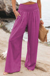 FlowEase™ Smocked Palazzo Pants 🌸✨ Comfort Meets Chic