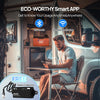 ECO-WORTHY 12V 280Ah LiFePO4 Lithium Leisure Battery with Bluetooth, Low-Temp Protection,6000+ Cycles for Motorhome, Shed