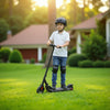 150W Electric Scooter Kids 6-12 10MPH 7Mi Range Colorful Lights Adjustable Height UL2272 1Year Warranty