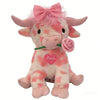 LoveMoo™ Pink Cow Plush 🐮💖 Cuddles Full of Love