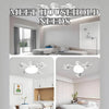 DroneBreeze™ LED Fan 💡 — Modern Style, Silent Airflow