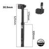 RACEWORK Wireless Dropper Seatpost IP67 Waterproof Rechargeable Automatic Lifting Travel 125/150/175mm Smart Electric Seatpost