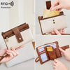 LuxeGuard™ Long Wallet 💖 — RFID Protection, Elegant Style