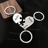 HeartLink™ Puzzle Keychain ❤️✨ — Custom Engraved Connection