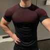 Fitness Sports Basketball Running Top Quick Dry Summer Breathable Gym Training Muscle Compression High Elasticity Running Tight