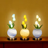 TulipGlow™ Table Lamp 🌷✨ — Touch-Controlled Floral Elegance