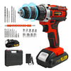 Lithium battery-powered screwdriver, electric screwdriver, electric hand drill, electric impact drill, combo set, home DIY kit