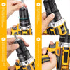 Lithium battery-powered screwdriver, electric screwdriver, electric hand drill, electric impact drill, combo set, home DIY kit