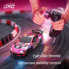 New JXC RC 1:43 scale remote control car, four-wheel drive, adjustable speed, with LED ambient lights, children's toy