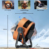 Camping Fan 20000mAh Rechargeable Portable Outdoor Camping Fan Wireless Tent Ceiling Fan with LED Light Camping Air Circulator
