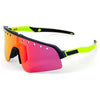 Polarized UV400 Sports Sunglasses Unisex Semi-Rimless Windproof Outdoor Eyewear for MTB Cycling Driving Hiking Trekking Goggles
