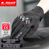 Original LS2 Motorcycle Gloves Summer Mesh Breathable Motorbike Gloves Men Women TPU CE Anti-fall Touch Screen Motocross Guantes