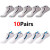 30 Pairs Men’s Ankle Socks – Breathable Mesh, Color-Block Athletic & Casual Low-Cut Socks