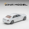 Pre-sale King Model 1:64 Ghost Black/White Die Casting Alloy Model Car
