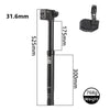 RACEWORK Wireless Dropper Seatpost IP67 Waterproof Rechargeable Automatic Lifting Travel 125/150/175mm Smart Electric Seatpost