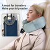 PackPillow™ Travel Neck Pillow ✈️ — Fill with Clothes, Save Space