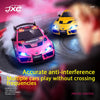 New JXC RC 1:43 scale remote control car, four-wheel drive, adjustable speed, with LED ambient lights, children's toy