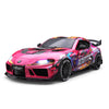 New JXC RC 1:43 scale remote control car, four-wheel drive, adjustable speed, with LED ambient lights, children's toy