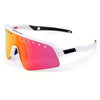 Polarized UV400 Sports Sunglasses Unisex Semi-Rimless Windproof Outdoor Eyewear for MTB Cycling Driving Hiking Trekking Goggles