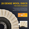 MirrorShine™ Premium Wool Polishing Wheel ✨ Effortless High-Gloss Finish