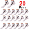 30 Pairs Men’s Ankle Socks – Breathable Mesh, Color-Block Athletic & Casual Low-Cut Socks