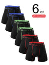 FlexFit™ Boxer Briefs 🩲 — 5-Pack Breathable All-Day Comfort