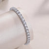 100% Real Moissanite D Vvs 1 3.8MMMoissanite Tennis Bracelet S925 Jewelry Fashion Simple Wedding Women Gift