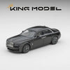 Pre-sale King Model 1:64 Ghost Black/White Die Casting Alloy Model Car