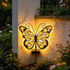 ButterflyGlow™ Wall Décor 🦋✨ — Solar-Powered Garden Beauty