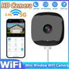 Window Camera Replaces Outdoor Cameras 2.4/5GHz WiFi Camera 3MP Resolution Full-Color Night Vision Through Window Mini Camera