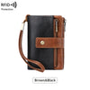 LuxeGuard™ Long Wallet 💖 — RFID Protection, Elegant Style
