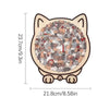 SereniCat™ 135-Piece Wood Puzzle 😺🌈