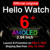 Smartwatch 2026 Hello Watch 6 Plus ULTRA 3 49mm Bluetooth Network Call HD AMOLED 4G ROM GPS NFC DeepSeek Compass Clock Men Women