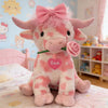 LoveMoo™ Pink Cow Plush 🐮💖 Cuddles Full of Love
