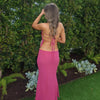 Heart Neck Sexy Outfits for Women Beading Patchwork Crop Halter Top Chiffon Fishtail Skirt Suit 2026 NEW Chic Lady Matching Sets
