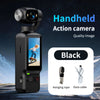 4K high-definition handheld camera, portable sports camera with 1.97-inch screen, suitable for sports and outdoor activities