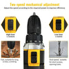 Lithium battery-powered screwdriver, electric screwdriver, electric hand drill, electric impact drill, combo set, home DIY kit