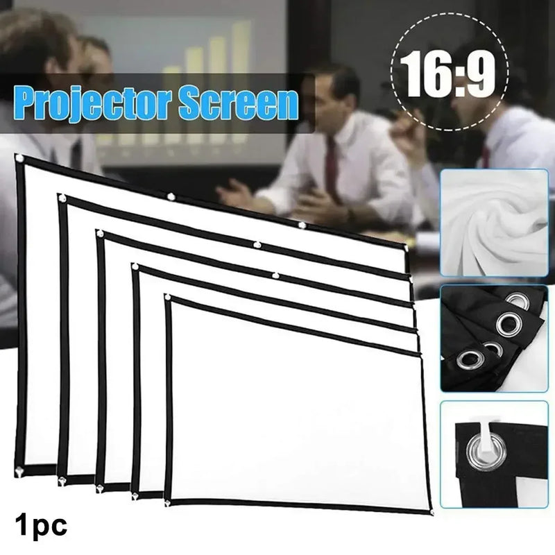 LumiScreen™ ALR Portable Projector Screen ☀️🎬 Bright Picture, Even in Daylight