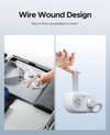 TravelZap™ Power Strip: 4 Outlets, 2 USB, 4FT Wrap