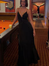 Elegant Deep V-neck Backless Long Dress Women Solid Spaghetti Strap Sleeveless Sling Dresses 2026 Lady Holiday Party Vestidos