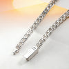 100% Real Moissanite D Vvs 1 3.8MMMoissanite Tennis Bracelet S925 Jewelry Fashion Simple Wedding Women Gift