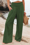 FlowEase™ Smocked Palazzo Pants 🌸✨ Comfort Meets Chic