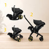 Portable Reversible Baby Stroller - Lightweight Folding Infant Pushchair with Adjustable Recline, Durable Metal Frame, Compact Travel Design, Infant Car Seat Compatibility for Daily Outdoor & Shopping Use