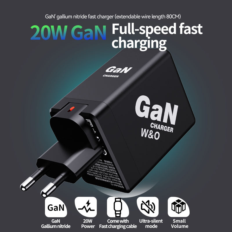 GaNReel™ Retractable Fast Charger ⚡🎡