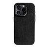 iPhone Alcantara Case - Deep Black