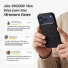 iPhone Alcantara Case - Deep Black