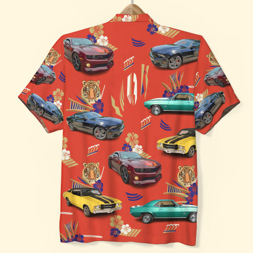 Classic Car Hawaiian Shirt - Custom